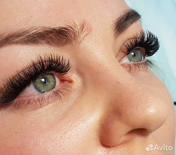 Наращивание ресниц на дому