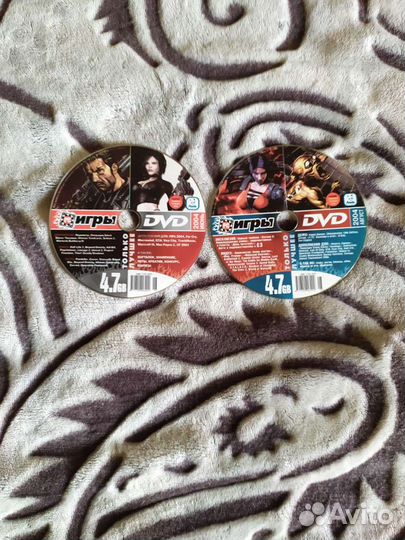 DVD приложения к игровым журналам