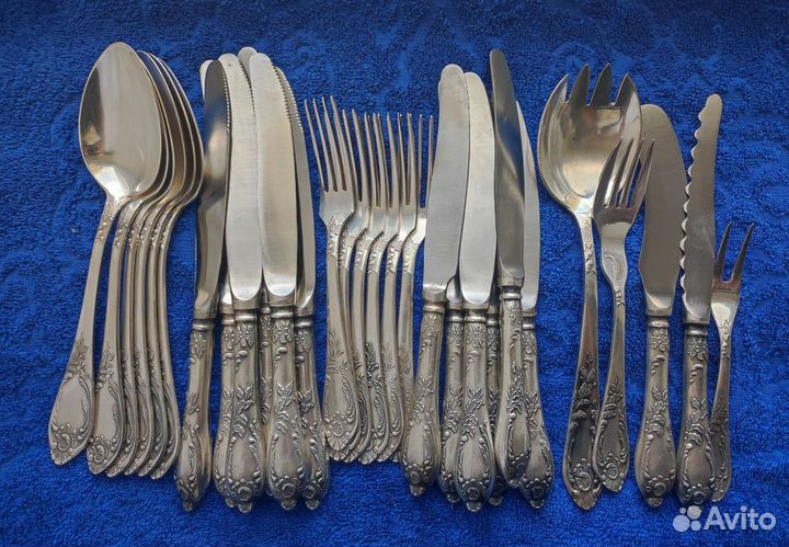 Столовые приборы мельхиор СССР