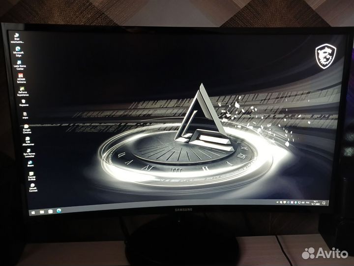 Самсунг изогнутый 27