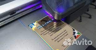 Прямая уф печать. Печать на пластике, дереве и др