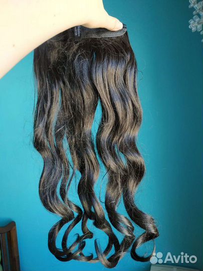 Пряди на заколках