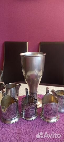 Подстаканник серебряный