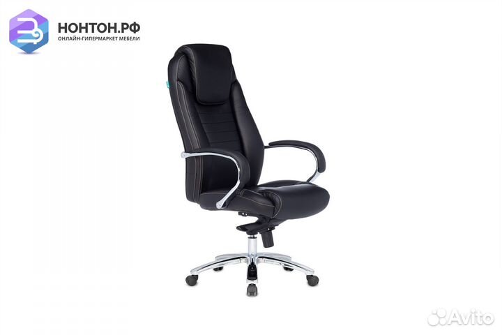 Кресло руководителя Бюрократ T-9923SL черное
