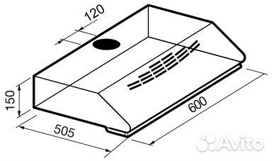 Вытяжка korting kht 6332 w