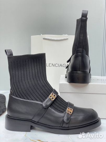 Ботинки чулки Balenciaga