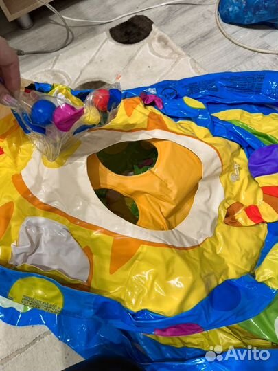 Детский надувной бассейн