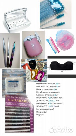 Набор для наращивания ресниц