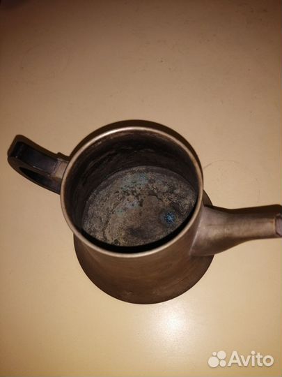 Чайник заварочный СССР латунный царский