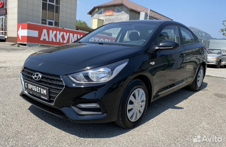 Hyundai Solaris 1.6 МТ, 2017, 113 000 км