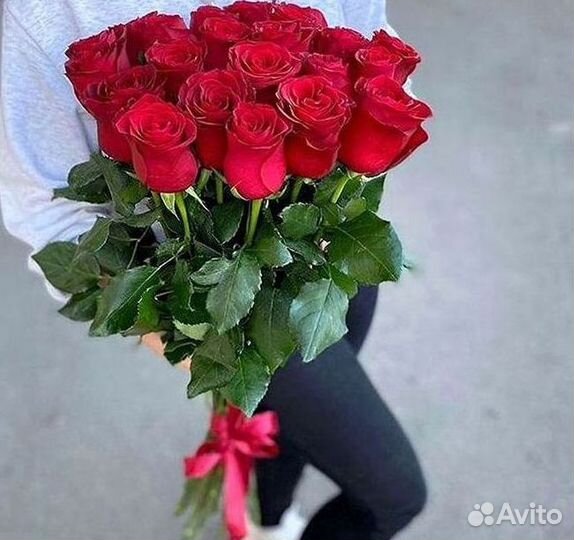 Высокие розы Букеты с доставкой