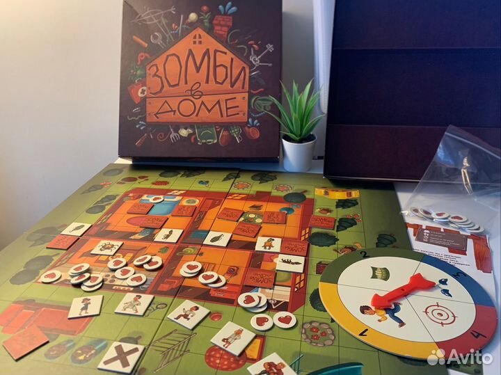 Зомби в доме настольная игра