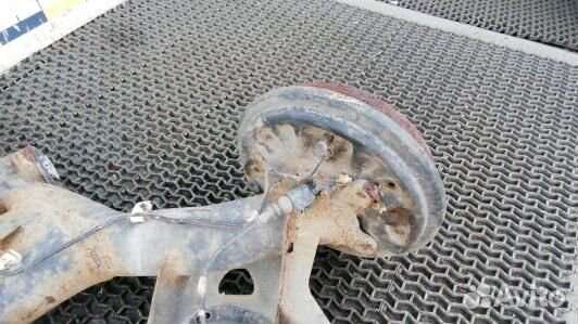 Балка задняя skoda fabia 1 (KSE04LQ01)