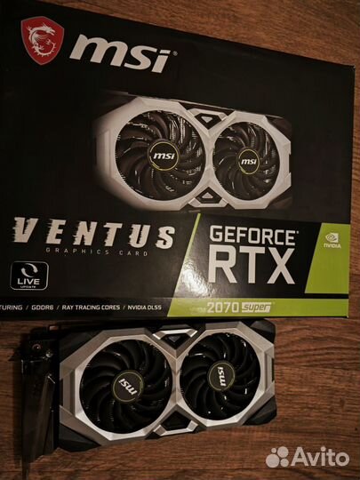 Видеокарта MSI RTX 2070 super