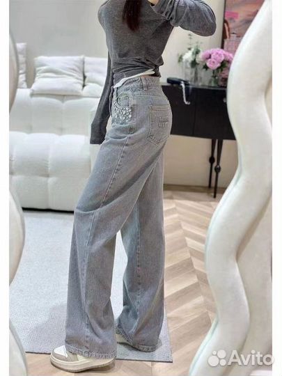 Джинсы miu miu