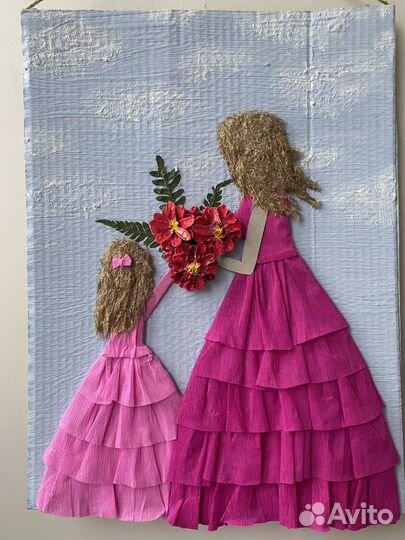 Поделка ко дню матери в школу, сад