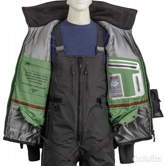 Зимний костюм- поплавок для рыбалки хсн rescue 6