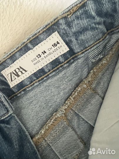 Джинсовая юбка zara