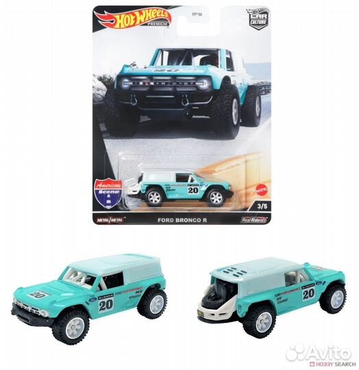 Hot Wheels Ford Bronco R Premium хот вилс форд
