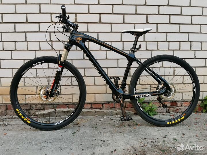 Карбоновый велосипед на Shimano XTR 9000 в круг