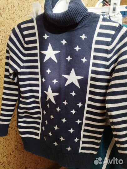 Вещи на мальчика пакетом 98-104 б/у