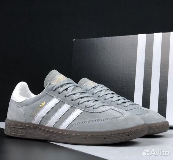 Кроссовки Adidas Handball Spezial Grey (36-45)