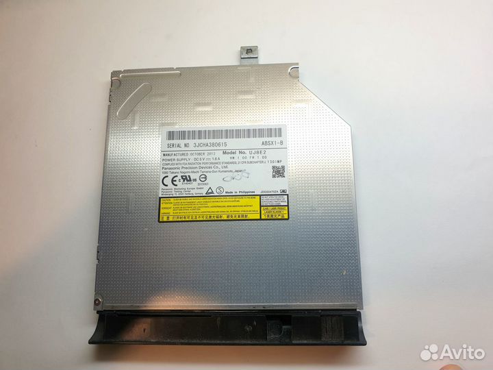 DVD привод SATA slim 9.5mm Panasonic UJ8E2