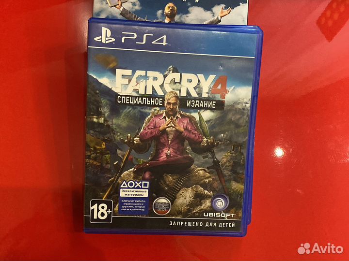 Игры ps4 Farcray 5, Farcray Primal, Farcray 4