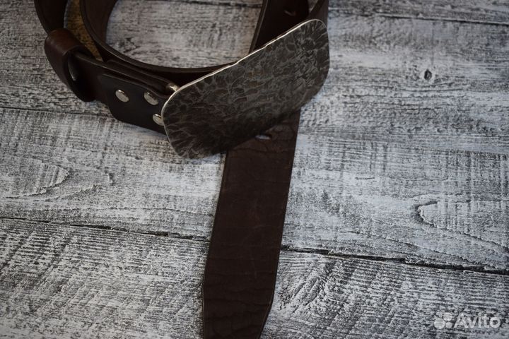 Ремень мужской ручной работы