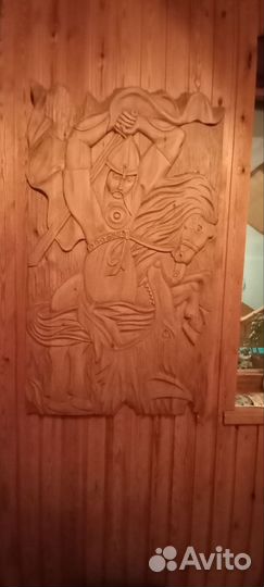 Панно ручной работы предмет хакасского искусства