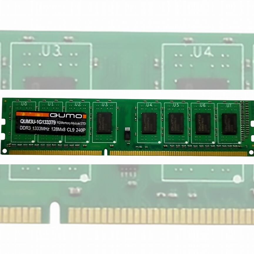 [QUM3U-1G1333T9] Оперативная Память Qumo Ddr3 1gb Qum3u-1g1333t9