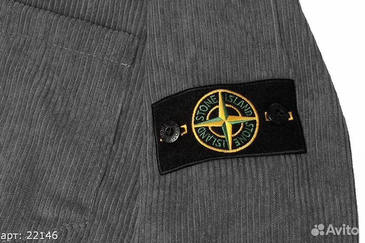 Рубашка Stone Island Серая