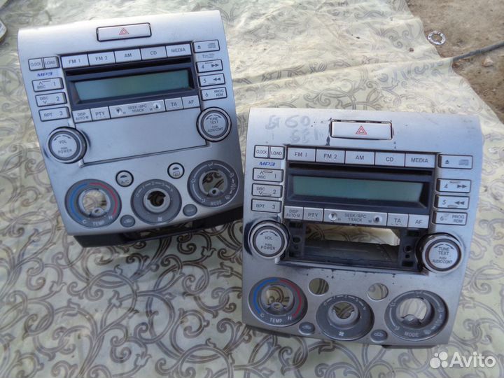 Ford Ranger Mazda BT-50 Магнитола