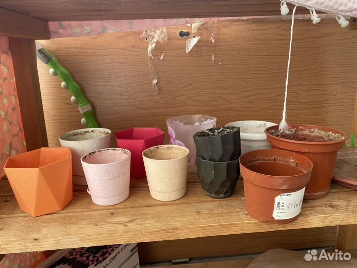 Цветочные горшки бу