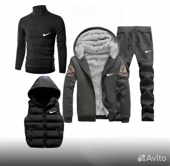 Спортивный костюм Nike 4 в 1 теплый