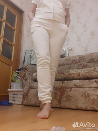 Женские спортивные утеплённые брюки