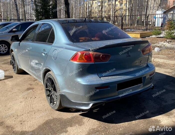 Обвес Mitsubishi Lancer X Zodiak дорест 1 выхлоп