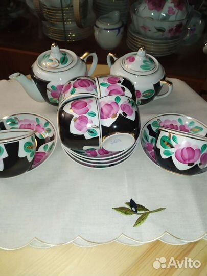 Чайный сервиз вербилки СССР