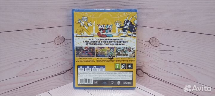Игра Cuphead для PS4