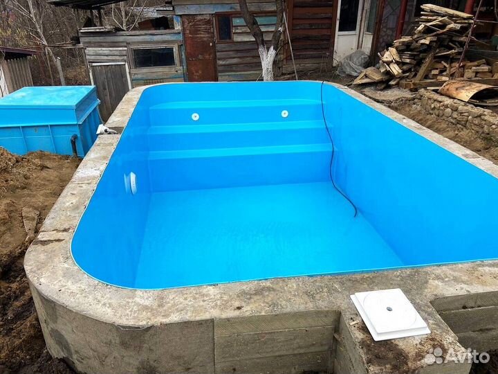 Бассейн пластиковый 5x3