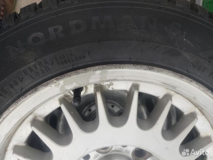 Диски bmw с nokian nordman 8 175/65 r15