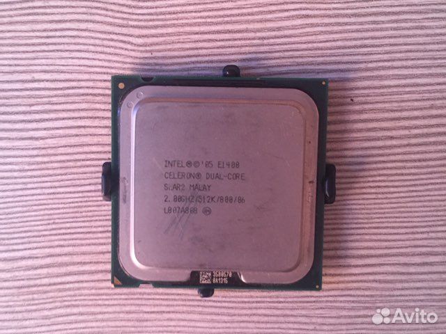 Процессор celeron e1400