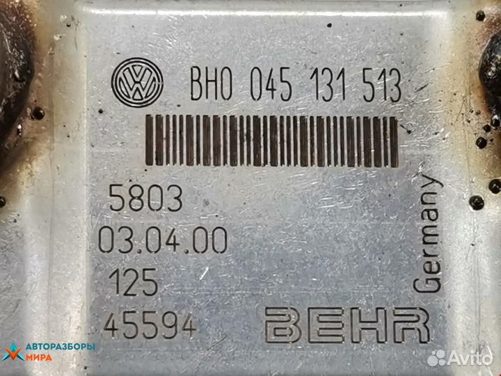 Охладитель EGR / Радиатор EGR Volkswagen Lupo 6X