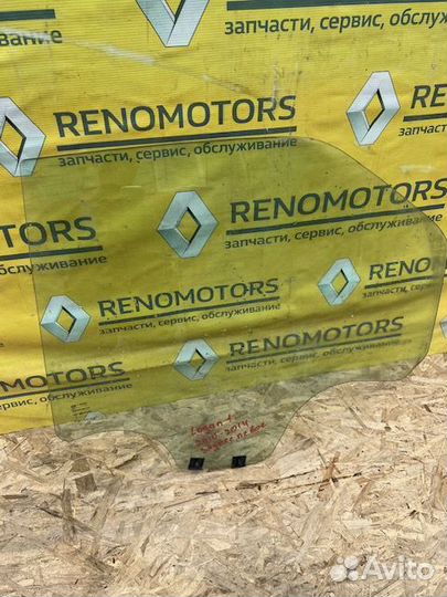 Стекло заднее левое Рено Логан 1