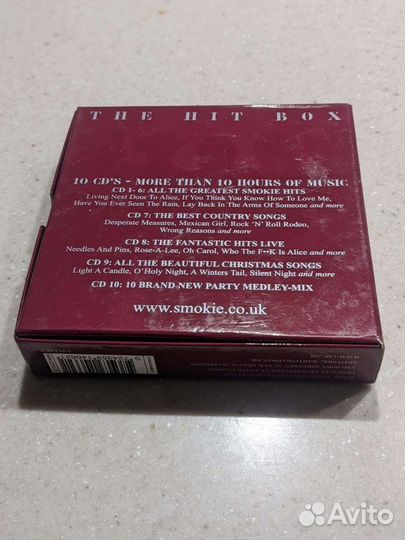 Коллекционное издание CD 10 дисков группы Smokie