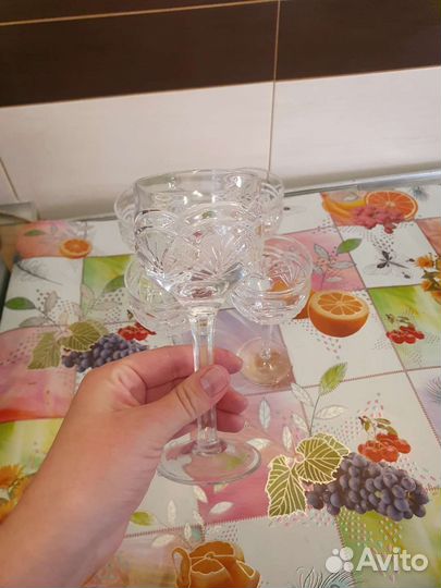 Хрустальные бокалы СССР, ГДР