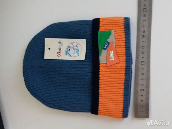 Шапка на мальчика 50 52 размер