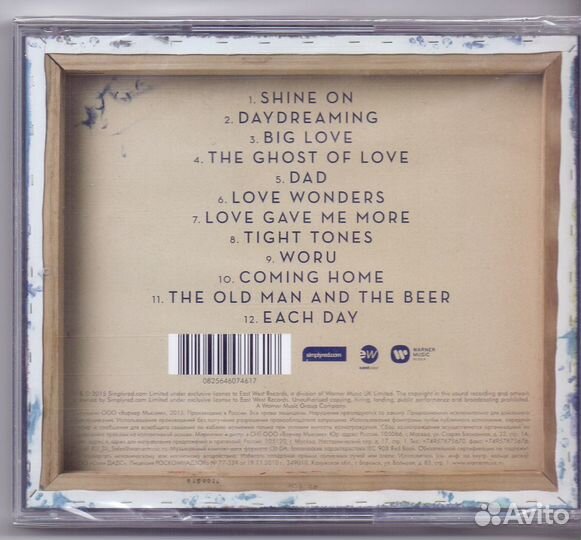 Simply RED Big Love CD WMR лицензия