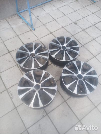 Литые диски r15 на ford 4 108