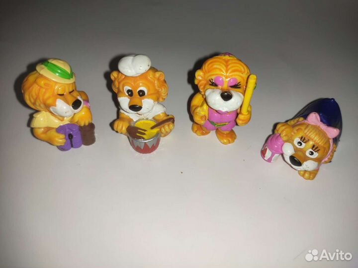 Игрушки из киндер сюрприза 90-х годов